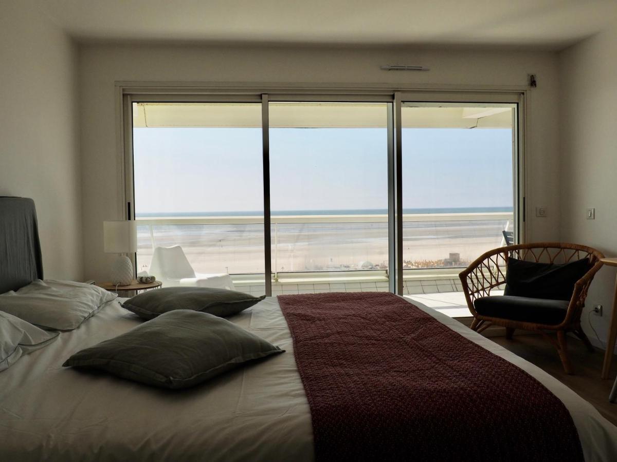 Appart T4 Lumineux Avec Terrasse Vue Mer Le Touquet Kültér fotó